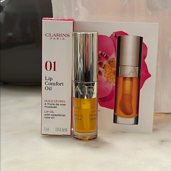 Clarins Other - New Clarins Lip Comfort Oil - 01